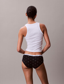 Buy 여성 모던로고 로우라이즈 힙스터 in color Back Print