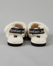 Buy 여성 루가노 에코 퍼 슬리퍼 in color TIE DYE AOP