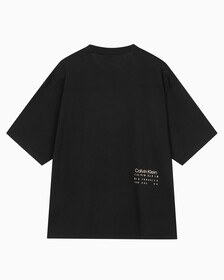 Buy 남성 숏슬리브 컴팩트 저지 티 in color BLACK BEAUTY