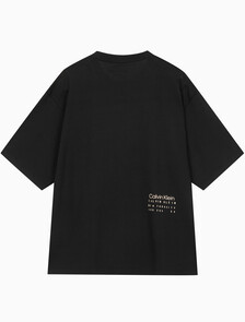 Buy 남성 숏슬리브 컴팩트 저지 티 in color BLACK BEAUTY