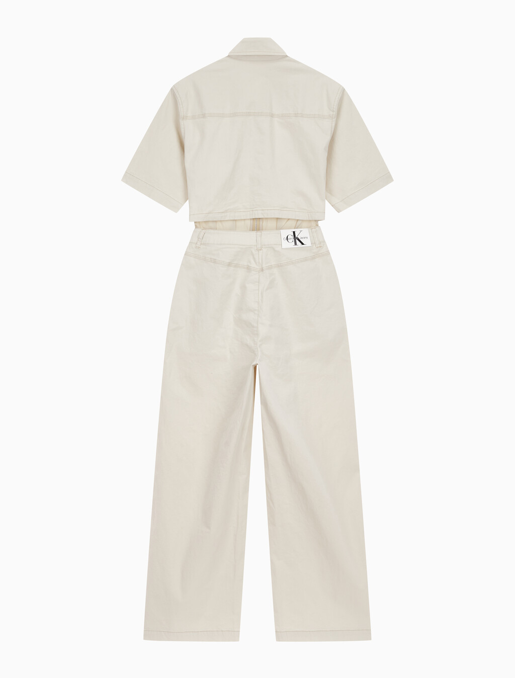 Buy 여성 유틸리티 백 컷 점프수트 in color BLUR FLORAL_BLACK