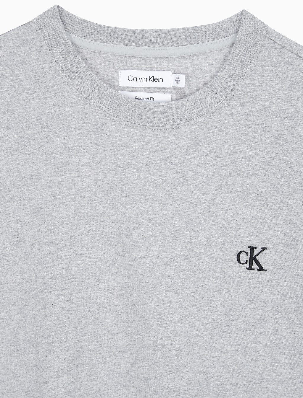 Buy 남성 릴렉스핏 아카이브 로고 반팔 티셔츠 in color HEROIC GREY HEATHER