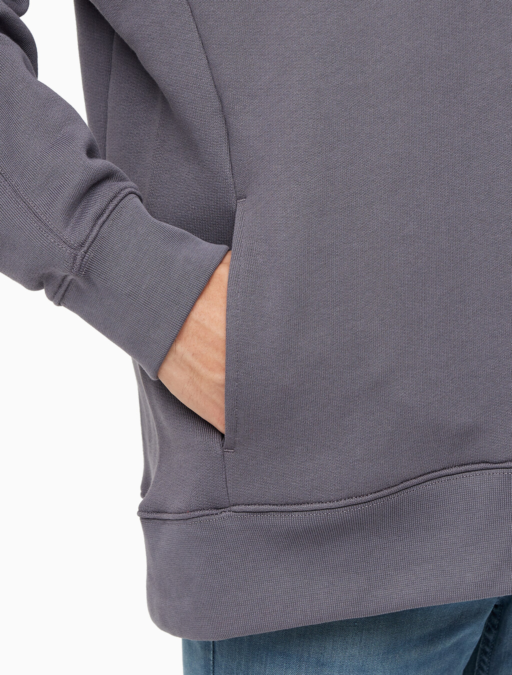 Buy 남성 테리 후디 in color CHARCOAL