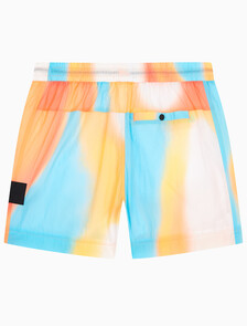 Buy 남성 올오버 그래픽 프린트 쇼츠 in color ANCIENT WHITE/EGGSHELL