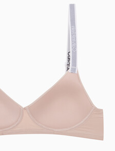 Buy 여성 테일러드 로고 AF 브라렛 in color BEECHWOOD