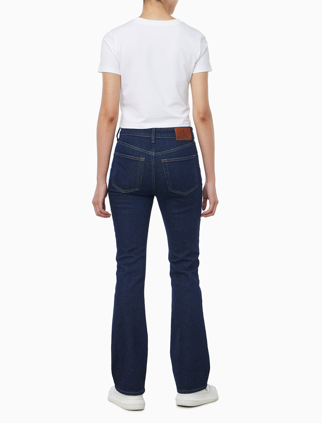 Buy 여성 스키니 부츠컷 린스 데님 in color RINSE BLUE