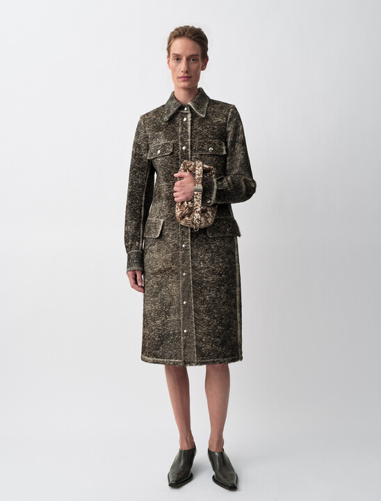 CARLA WOMENS PONY COAT