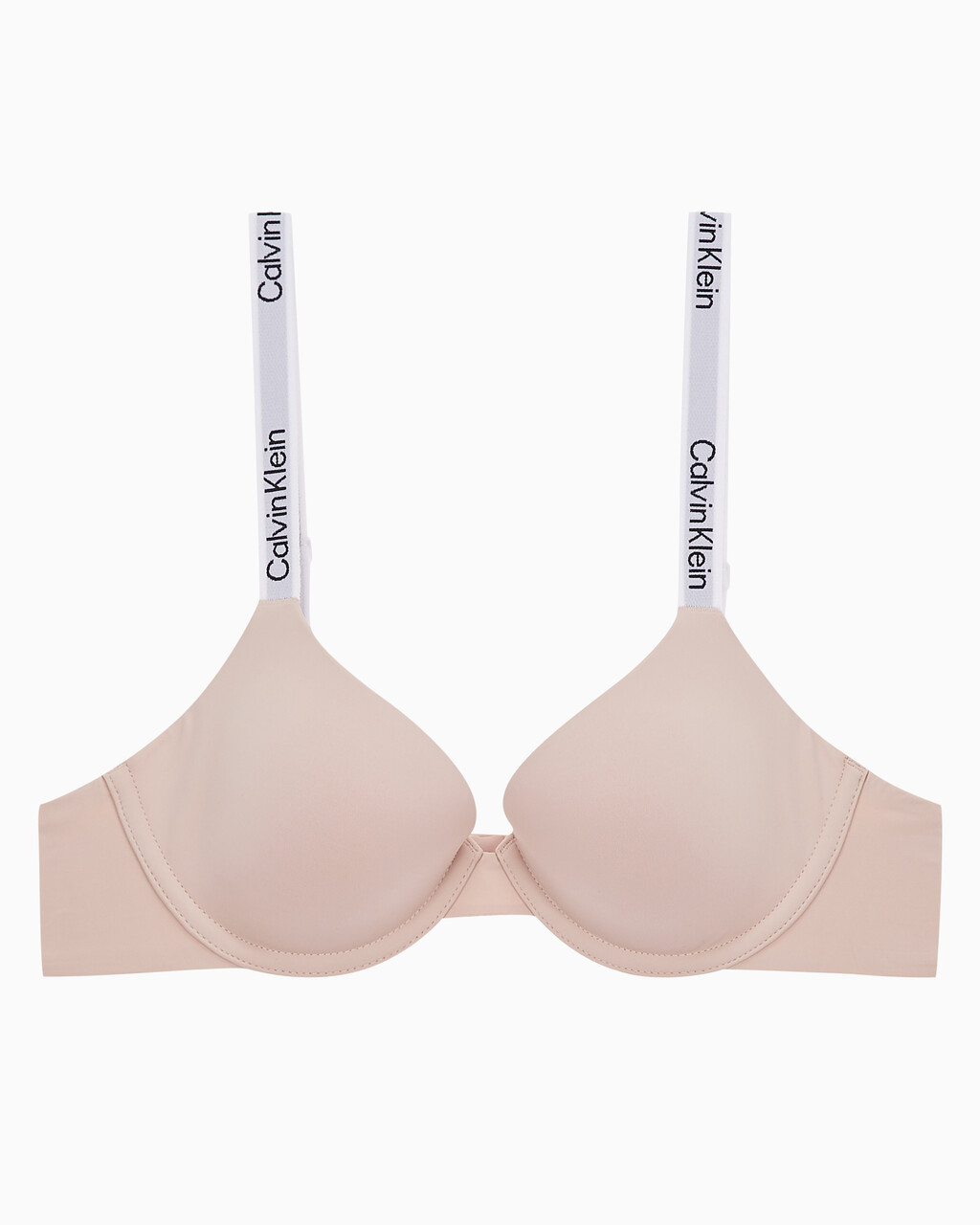 Buy 여성 테일러드 로고 AF 데미 브라 in color BEECHWOOD