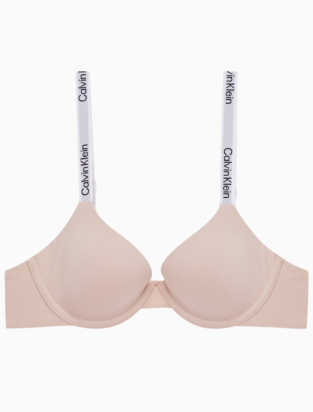 Buy 여성 테일러드 로고 AF 데미 브라 in color BEECHWOOD