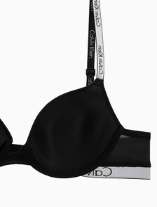 Buy 여성 모티브 데미 브라 in color BLACK