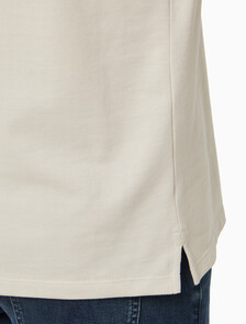 Buy 모노그램 피케 폴로 티 in color BEIGE