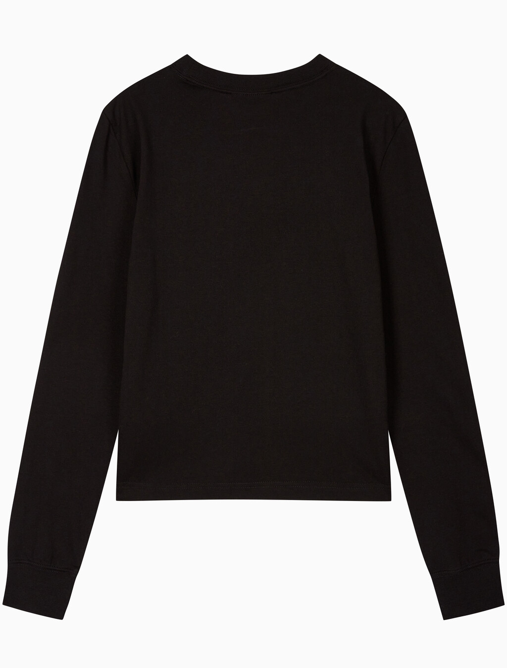 Buy 여성 L/S 아카이브 로고 크루넥 티셔츠 in color BLACK