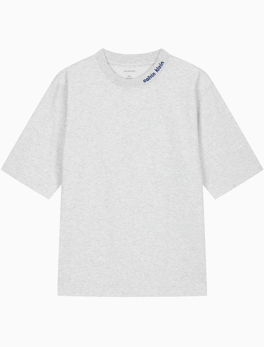 Buy 여성 쿨링 저지 릴렉스핏 반팔 티셔츠 in color LIGHT GREY HEATHER