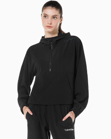 Buy 여성 레귤러핏 아노락 in color BLACK