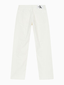 Buy 남성 90's 스트레이트핏 화이트 데님 in color CHALKY BLUE