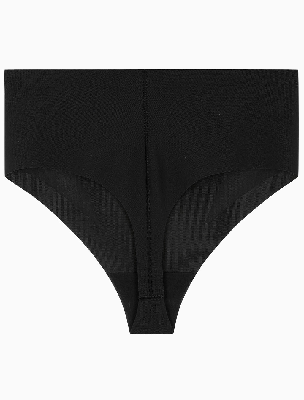 Buy 여성 스테이-풋 메쉬 메쉬 T팬티 in color BLACK