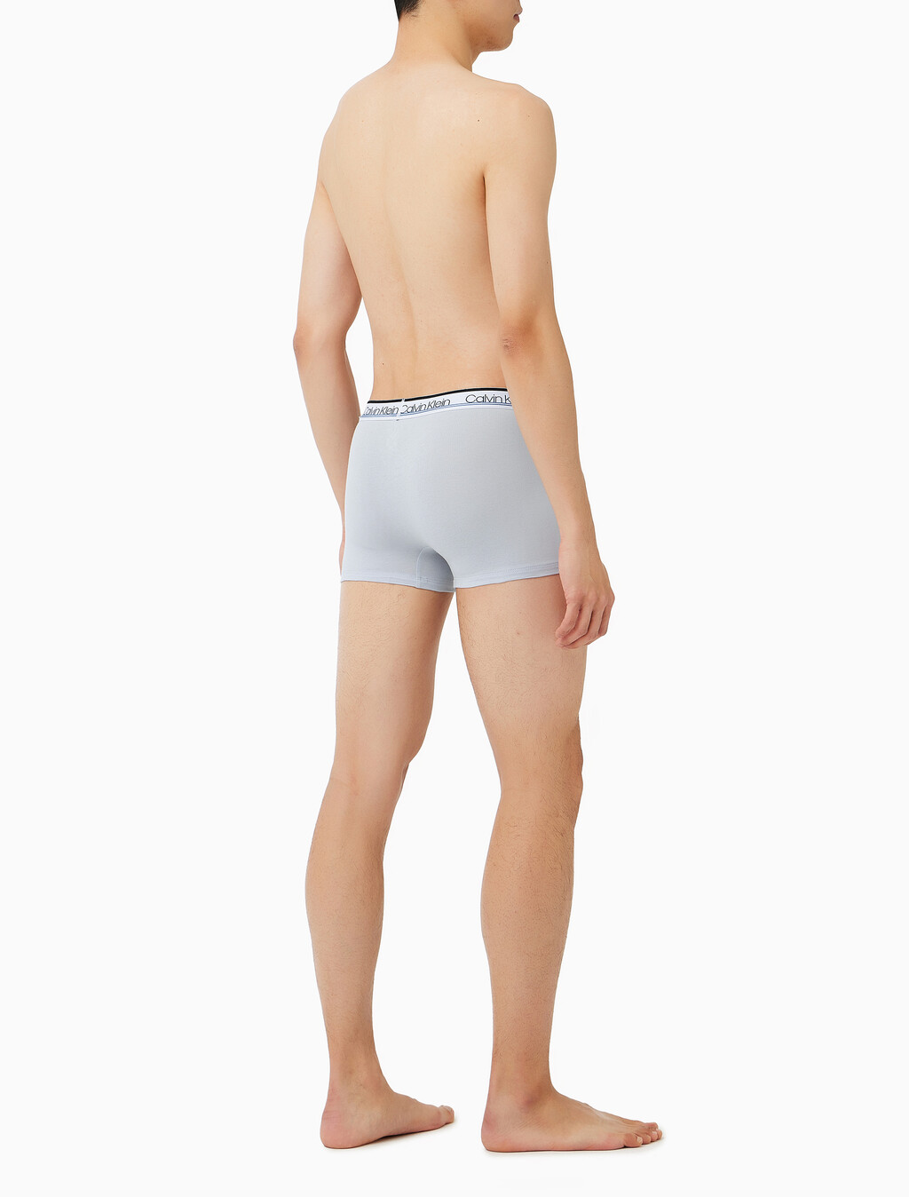 Buy 남성 WB 코튼 스트레치 버라이어티 팩 트렁크 3PK in color Black / Blue / Grey