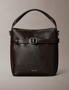 Buy 여성 버클 미니 버킷 크로스바디 백 in color Brown