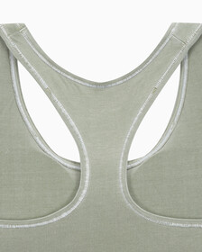 Buy 여성 모던코튼 미네랄 AF 라이틀리 라인드 브라렛 in color ECO GREEN
