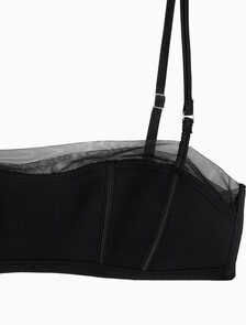 Buy 여성 CK 블랙 브라이덜 AF 반도 in color BLACK