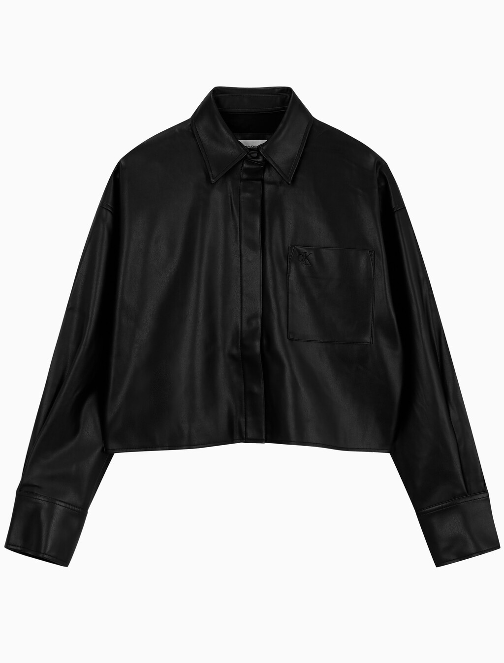 Buy 여성 폭스레더 셔츠 in color BLACK