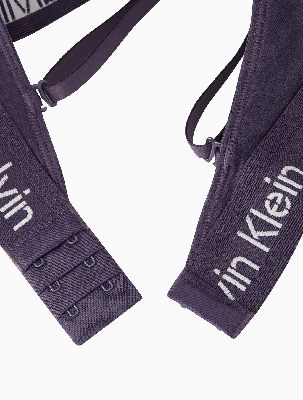 Buy 여성 스텐실 로고 모던코튼 트라이앵글 in color NIGHT SHADE/BONE WHITE LOGO