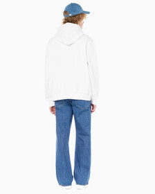 Buy 남성 90's 루즈핏 미드블루 데님 in color MID BLUE BACK EMBRO