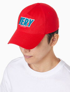 Buy 남녀공용  베리 그래픽 로고 볼캡 in color BERRY SANGRIA