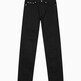 WASHED BLACK LOGO LACE