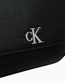 Buy 여성 CKJ 모노그램 플랩 크로스백 in color BLACK