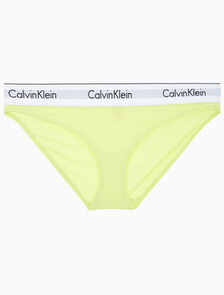 Buy 여성 모던 코튼 AF 비키니 in color SUNNY LIME