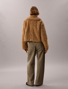 Buy 여성 숏 카라 테디퍼 자켓 in color TIGERS EYE