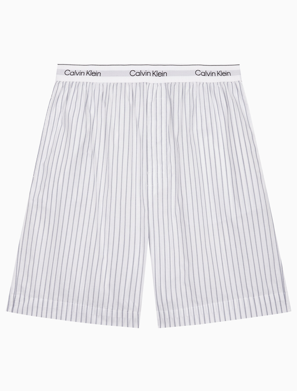 Buy 남성 코튼 코플린 슬립 쇼츠 in color STEADY STRIPE GRISAILLE