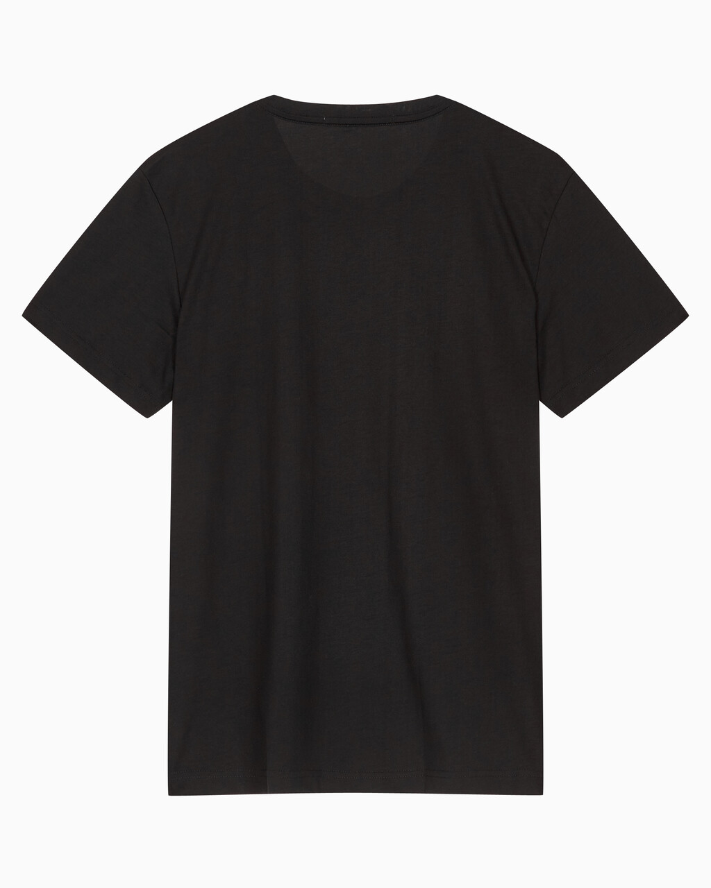 Buy 남성 레귤러핏 솔리드 CK 로고 반팔 티셔츠 in color CK BLACK