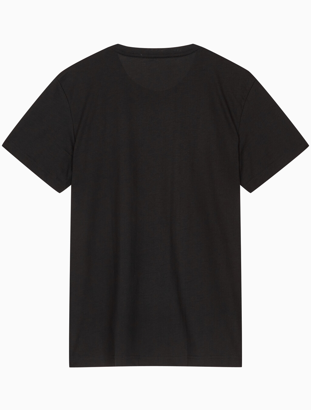 Buy 남성 레귤러핏 솔리드 CK 로고 반팔 티셔츠 in color CK BLACK