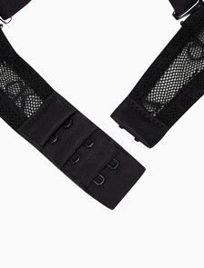 Buy 여성 1996 로고 레이스 AF 푸쉬업 플런지 브라 in color BLACK