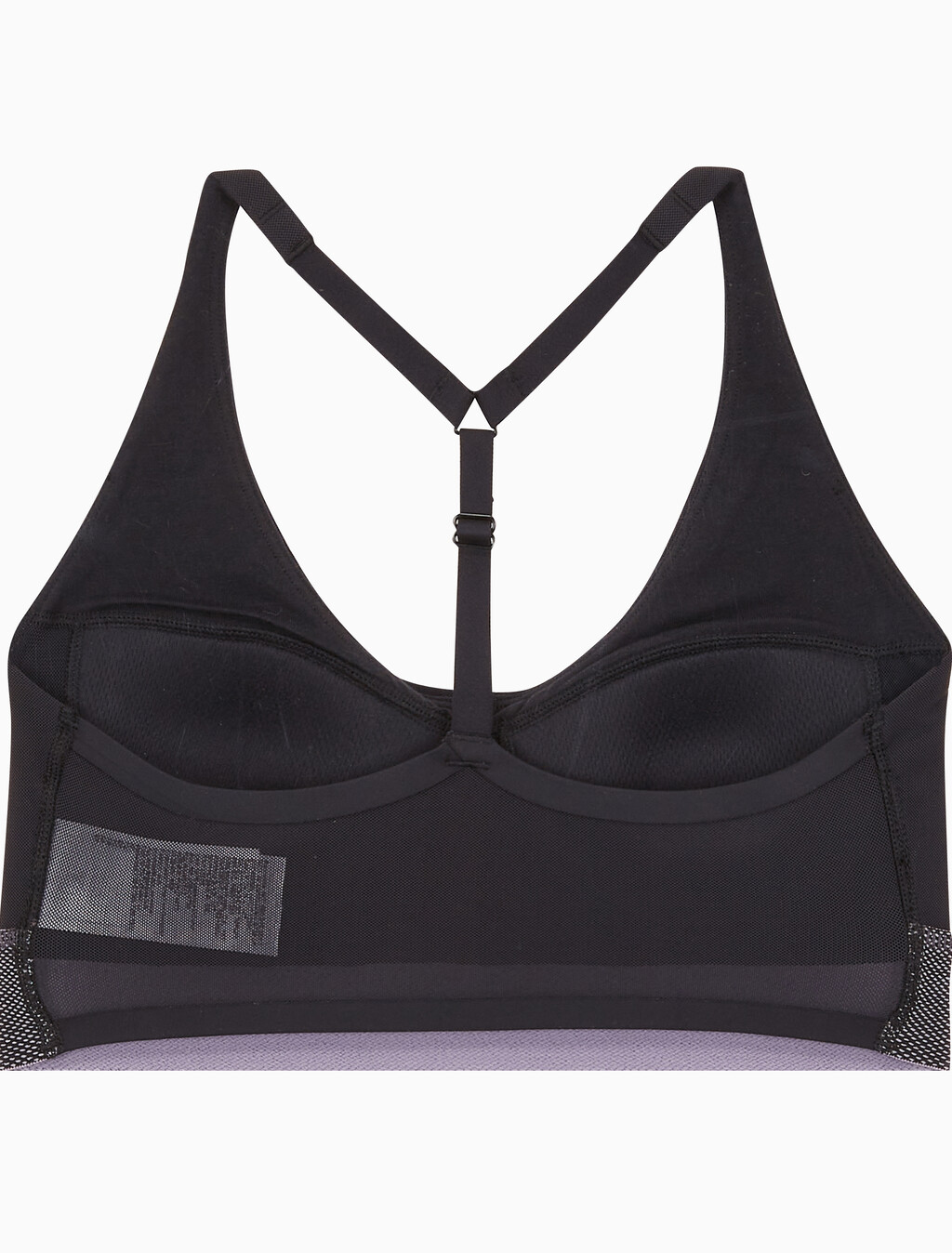 Buy 여성 하이서포트 CK 스포츠 브라 in color BLACK