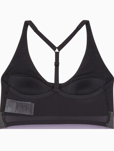 Buy 여성 하이서포트 CK 스포츠 브라 in color BLACK