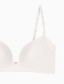 Buy 여성 인비져블 테일러드 NSE AF 푸쉬업 브라 in color PINK IVORY