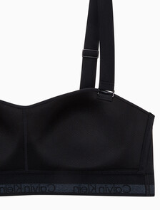 Buy 여성 모던코튼 퍼포먼스 반도 브라 in color BLACK