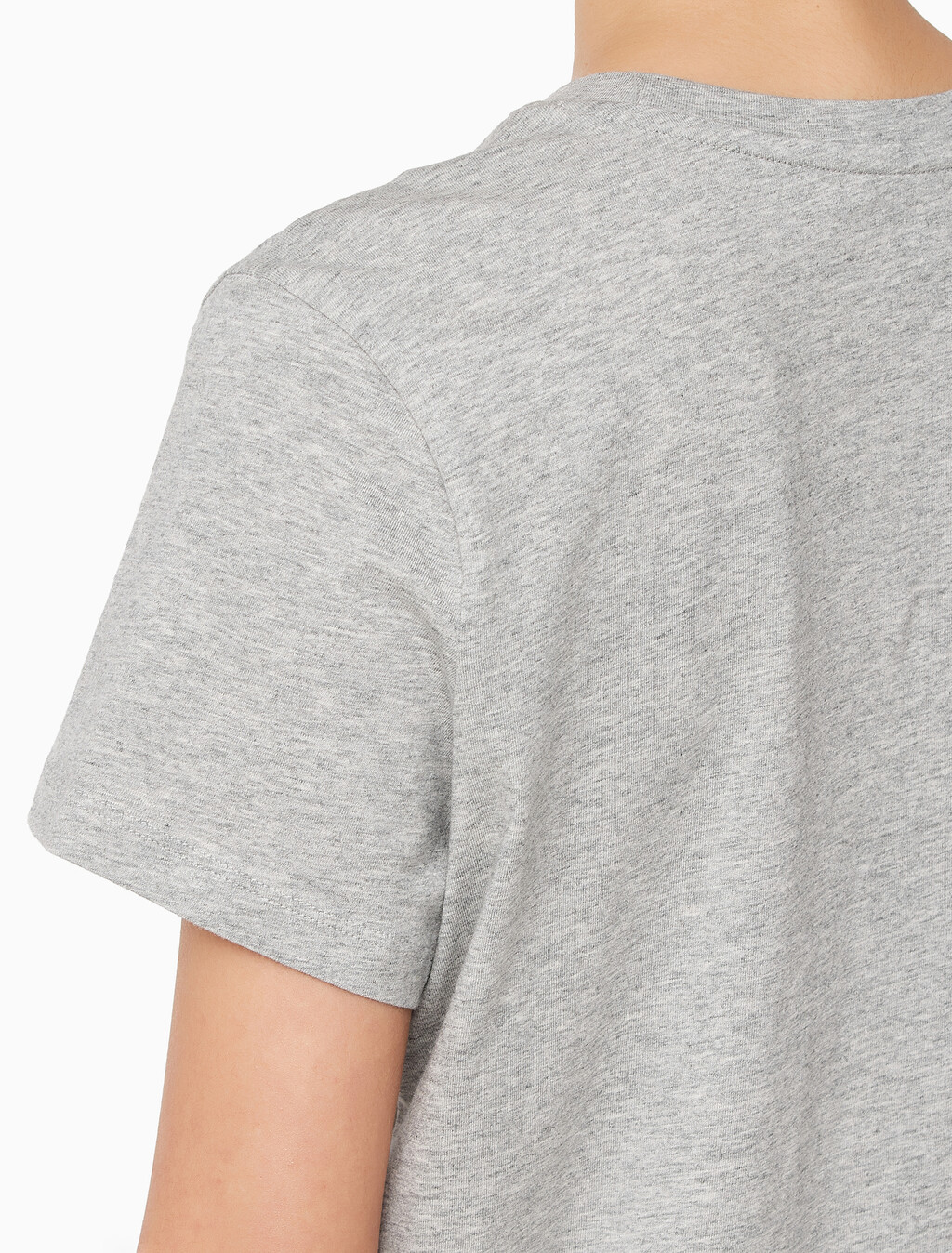 Buy 여성 100% 코튼 슬립웨어 클래식 티셔츠 in color GREY HEATHER