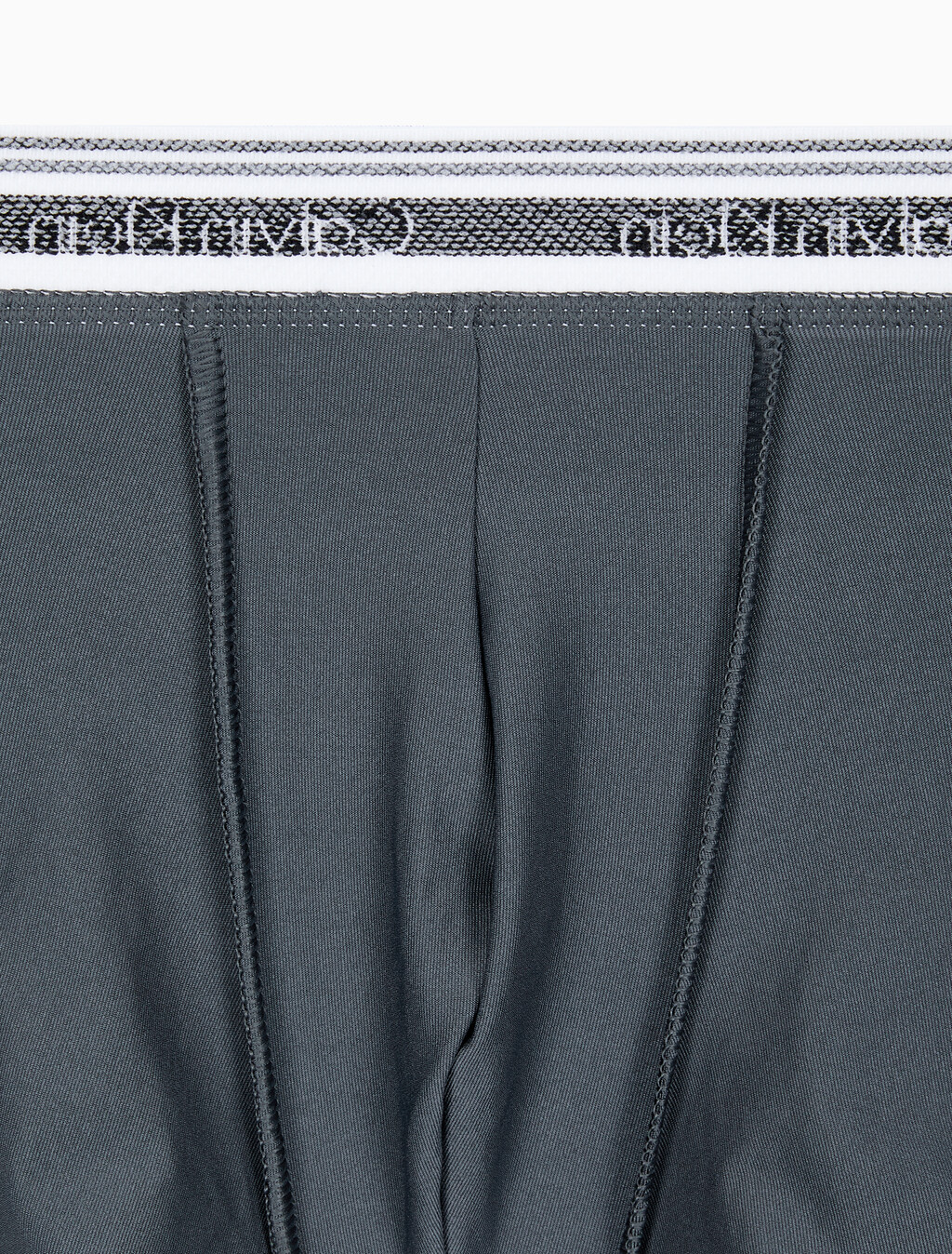 Buy 남성 마이크로파이버 스트레치 밸런스 로우 라이즈 트렁크 3PK in color Black / Charcoal / Black