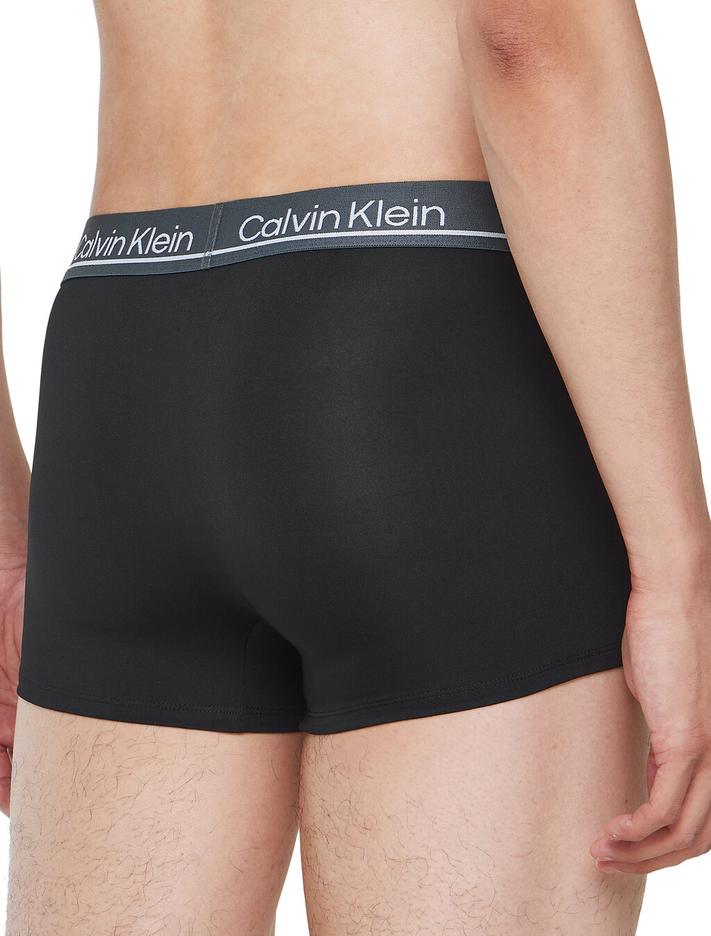 Buy 남성 CK 마이크로 플러스 로우 라이즈 드로즈 3PK in color BLACK