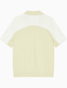 Buy 남성 토널 블로킹 폴로 반팔 티셔츠 in color GREEN