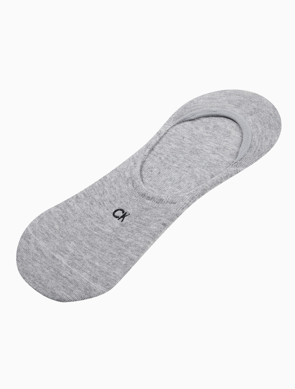 Buy 남성 콤드 코튼 로우컷 라이너 삭스 (화이트 1 PAIR) in color GREY HTR