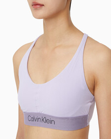 Buy 여성 하이서포트 CK 스포츠 브라 in color BRILLIANT WHITE
