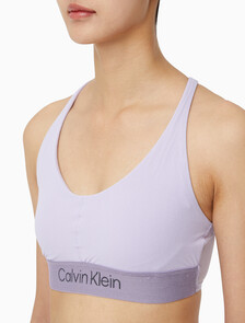 Buy 여성 하이서포트 CK 스포츠 브라 in color BRILLIANT WHITE