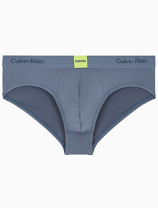 Buy 남성 모던 로고 패치 마이크로 힙브리프 in color Grey