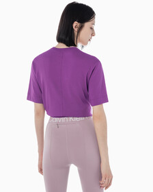 Buy 여성 릴렉스 핏 에센셜 반팔 티셔츠 in color AMETHYST