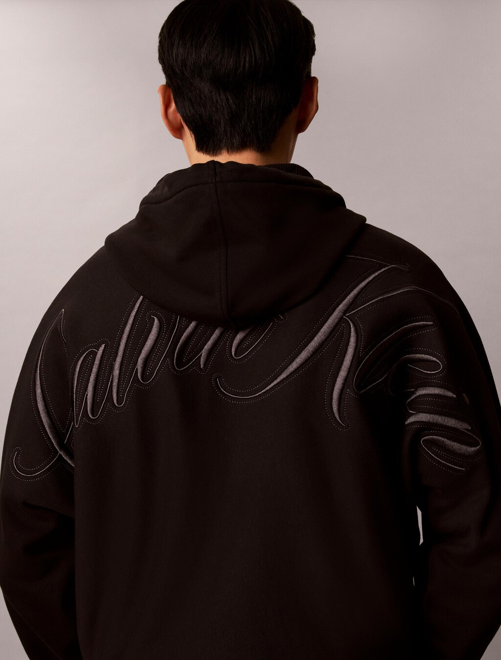 Buy 남성 셔츠 칼라 풀집업 자켓 in color BLACK